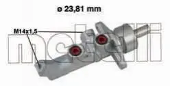 Главный тормозной цилиндр 05-0648 Metelli 050648