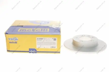 Диск гальмівний 23-0366C Metelli 230366C