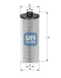 Масляный фильтр UFI 2503600
