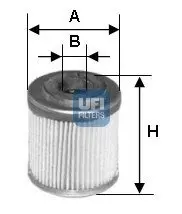 Масляный фильтр UFI 2555300