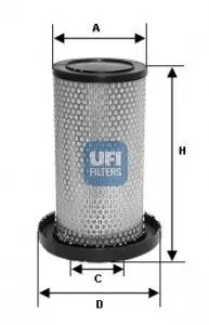 Воздушный фильтр UFI 2717500