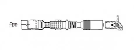 Провод высоковольтный BREMI 197E29