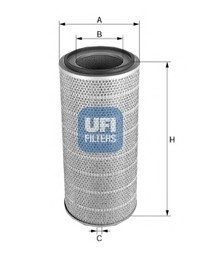 Воздушный фильтр UFI 2758400 (фото 1)