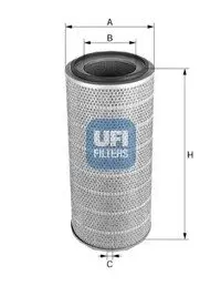 Повітряний фільтр UFI 2758400