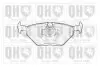 Комплект тормозных колодок, дисковый тормоз QH QUINTON HAZELL BP927 (фото 1)