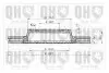Тормозные диски QH QUINTON HAZELL BDC4752 (фото 1)