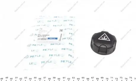 Кришка розширювального бачка охолоджуючої рідини 314 238 0005 MEYLE 3142380005