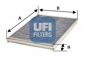 Фильтр, воздух во внутренном пространстве UFI 5410200