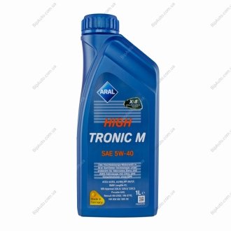 Мастило моторне синтетика HighTronic M 5W-40 (DE) 3X1L A3/B3: A3/B4 (VW 502 00/505 00 MB 226.5/229.3/229.5 Renault RN0700/ RN0710 BMW Longlife-01Porsche A40) ARAL 150B6A