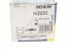 Комплект гальмівних колодок (дискових) ICER 182222 (фото 10)