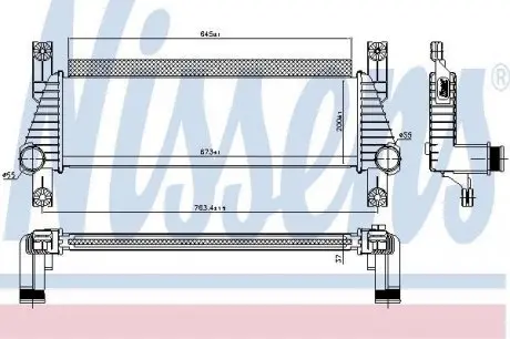 Интеркулер NISSENS 96222