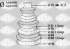 Комплект пылника, приводной вал SASIC 1900001 (фото 1)