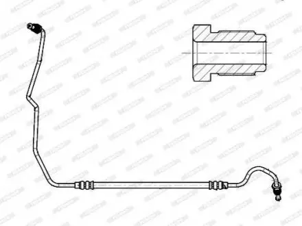 Тормозной шланг FERODO FHY3354