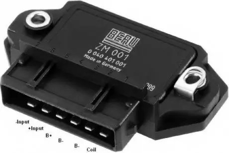 Комутатор, система запалювання BERU ZM001