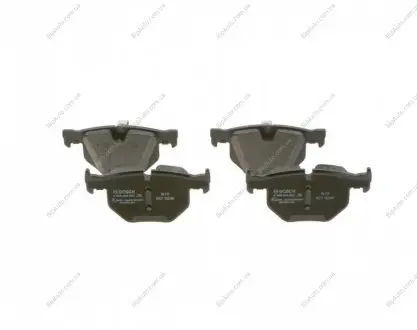 Гальмівні колодки, дискові BOSCH 0986494862 (фото 1)