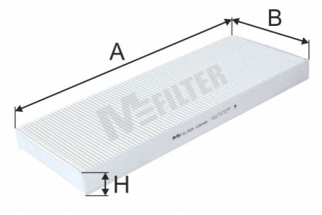 Фильтр, воздух во внутренном пространстве MFILTER M-FILTER K9048