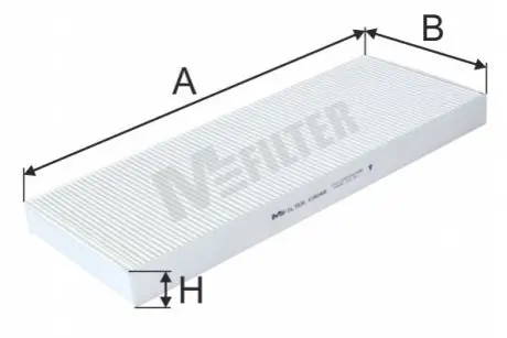 Фільтр салону Scudo/Expert 04-07 MFILTER K 9048 M-FILTER K9048