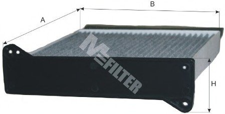 Фильтр, воздух во внутренном пространстве MFILTER M-FILTER K9028C