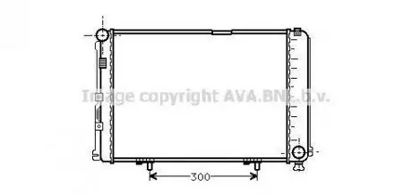 Радиатор, охлаждение двигателя AVA QUALITY COOLING AVA COOLING MS2067