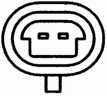 Датчик, температура охолоджувальної рідини HELLA 6PT009107271