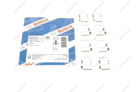 Комплектующие, колодки дискового тормоза BOSCH 1987474605