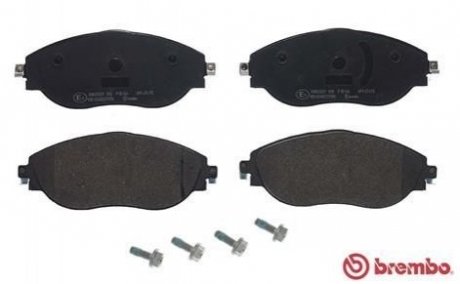 Тормозные колодки дисковые P85 166 BREMBO P85166