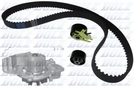 + комплект зубчатого ремня DOLZ KD038