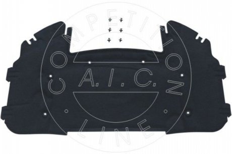 Шумоізоляція капота BMW 3 (E90/E91/E93/E92) 05-13 (з фіксаторами) AIC 57088