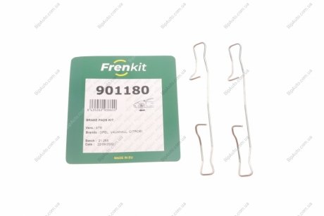Комплект планок суппорта FRENKIT 901180 (фото 1)