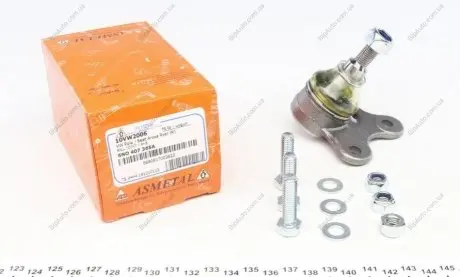 Шаровая опора Polo 94-01 Пр. ASMETAL 10VW2006