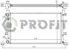 Радиатор, охлаждение двигателя PROFIT PR9567A8