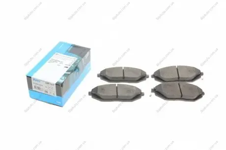 Комплект тормозных колодок, дисковый тормоз PARTS KAVO KBP1017