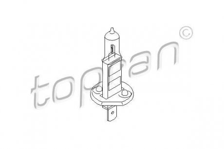Лампа накаливания, фара дальнего света TOPRAN / HANS PRIES 109100 (фото 1)