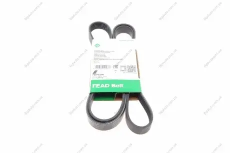 Ремінь генератора Mazda 2 1.3/1.5 07-/Toyota Corolla 1.4/1.6 00-02 (6PK1840) INA FB6PK1840