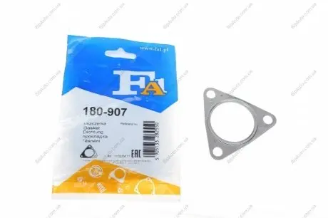 Прокладка труби вихлопної Audi A4/A5/A6/Q5/Q7/VW Touareg 2.7/3.0 TDI 04-18 FA1 180-907 Fischer Automotive One (FA1) 180907