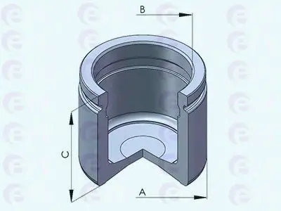 Поршень, корпус скоби гальма ERT 150854C