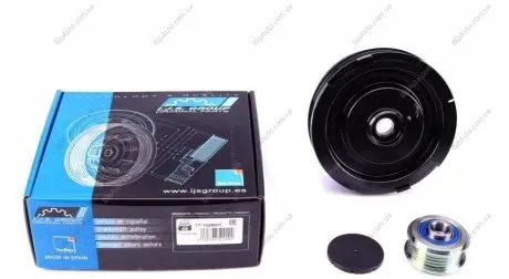 Шків колінвалу + шків генератора BMW 5 (E39) 520d 00-03 17-1028KIT IJS GROUP 171028KIT