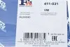Прокладка колектора випускного FA1 411-031 Fischer Automotive One (FA1) 411031 (фото 2)