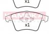 Комплект гальмівних колодок, дискове гальмо KAMOKA JQ101308 (фото 1)