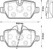 Комплект тормозных колодок, дисковый тормоз Jurid 573136J (фото 1)