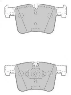 Тормозные колодки Jurid 573432J