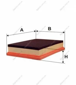 Воздушный фильтр WIX FILTERS WA6165
