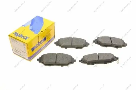 Комплект гальмівних колодок (дискових) 22-1008-0 Metelli 2210080