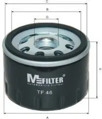 Фільтр мастила M-FILTER TF46