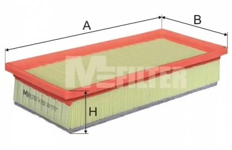 Воздушный фильтр MFILTER M-FILTER K792