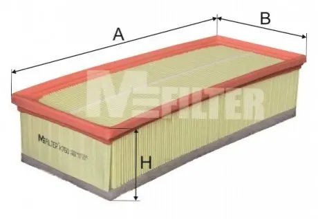 Воздушный фильтр MFILTER M-FILTER K760