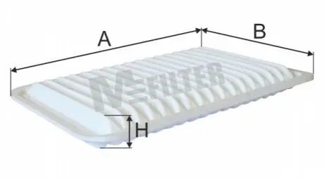 Фільтр повітряний M-FILTER K7043