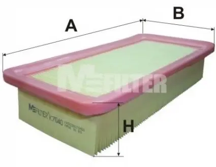 Фільтр повітряний M-FILTER K7040