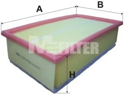 Воздушный фильтр MFILTER M-FILTER K7026