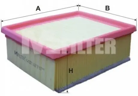 Воздушный фильтр MFILTER M-FILTER K432
